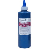 Handy Art RPC146030 Washable Glitter Glue 8 Oz Blue, Handy Art