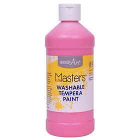 Handy Art RPC211722 Washable Tempera Paint Pint Pink, Little Masters