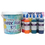 Rock Paint / Handy Art RPC885060 Handy Art Fabric Paint Bucket Kit 9 - 4Oz Bottles