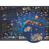 Round World Products RWPDM006 Childrens Map Of The Solar System