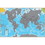 Hemispheres RWPSCR01 Scratch Off World 24X36In Wall Map, Price/Each