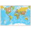 Waypoint Geographic RWPWG10 World 24X36In Laminated Wall Map, Blue Ocean, Price/Each