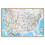 Waypoint Geographic RWPWG15 Contemporary Usa 24X36In Wall Map, Laminated, Price/Each