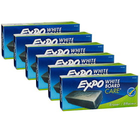 EXPO SAN81505-6 Eraser Expo Whiteboard (6 EA)