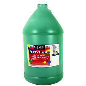 Sargent Art SAR173666 Green Art-Time Washable Paint Glln