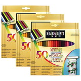 Sargent Art SAR227251-3 Colored Pencils 50 Per Pk (3 BX)
