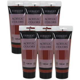 Sargent Art SAR230333-6 120Ml Acrylic Venetian Red (6 EA)