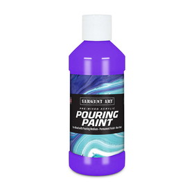 Sargent Art SAR268442 8Oz Pouring Paint Acrylic Violet