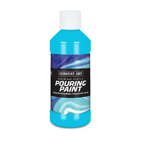 Sargent Art SAR268454 8Oz Pouring Paint Acrylic Spectral, Blue