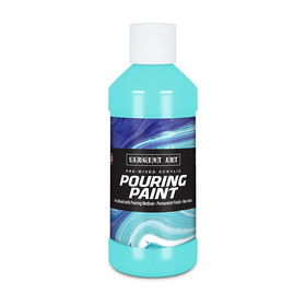 Sargent Art SAR268461 8Oz Pouring Paint Acrylic Turquoise