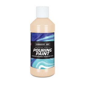 Sargent Art SAR268487 8Oz Pouring Paint Acrylic Peach