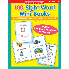 Scholastic Teaching Resources SC-0439387809 100 Sight Word Mini-Books