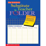 Scholastic Teaching Resources SC-0439546443 Substitute Teacher Folder