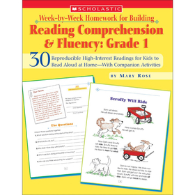 Scholastic Teaching Resources SC-0439616565 Reading Comp & Fluency Gr 1 Week By Week