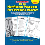 SC-0439694973 Hi-Lo Nonfiction Passages Gr 4-5, For Struggling Readers