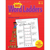 Scholastic Teaching Resources SC-522379 Daily Word Ladders Gr K-1