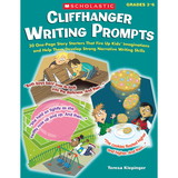 Scholastic SC-531511 Cliffhanger Writing Prompts