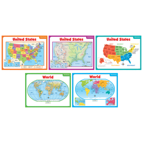 Scholastic Teaching Resources SC-541743 Teaching Maps Bb Set