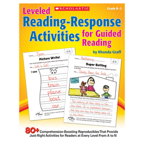 Scholastic Teaching Resources SC-544271 Leveled Reading Response Activities - For Guided Reading