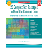 Scholastic Teaching Resources SC-557713 Gr 7-8 25 Complex Text Passages To - Meet The Cc Literature Info Text