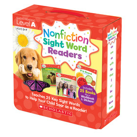 Scholastic Teaching Resources SC-584281 Nonfiction Sight Word Readers Lvl A Parent Pack