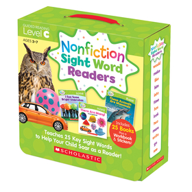 Scholastic Teaching Resources SC-584283 Nonfiction Sight Word Readers Lvl C Parent Pack