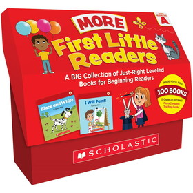 Scholastic Teacher Resources SC-709190 More Guided Reading Level A Books, First Little Readers
