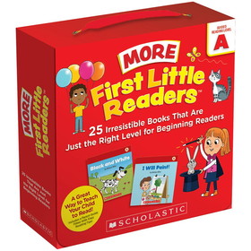 Scholastic Teacher Resources SC-709191 More Guided Reading Level A Books, First Little Readers