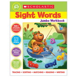 Scholastic Teacher Resources SC-714688 Scholastic Sight Words Jumbo Workbk