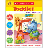 Scholastic Teacher Resources SC-714689 Scholastic Toddler Jumbo Workbook