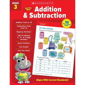 Scholastic Teacher Resources SC-735513 Success W/ Add & Subtraction Gr 3