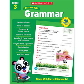 Scholastic Teacher Resources SC-735523 Success With Grammar Gr 3