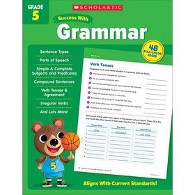 Scholastic Teacher Resources SC-735526 Success With Grammar Gr 5