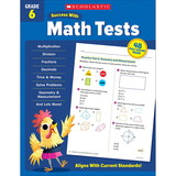 Scholastic Teacher Resources SC-735531 Success With Math Tests Gr 6