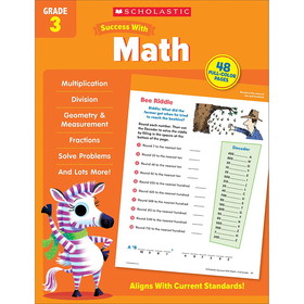 Scholastic Teacher Resources SC-735535 Success With Math Gr 3