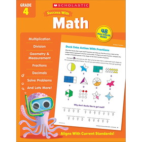 Scholastic Teacher Resources SC-735536 Success With Math Gr 4