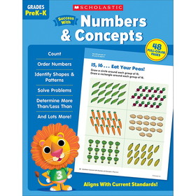 Scholastic Teacher Resources SC-735541 Success With Numbers & Concepts