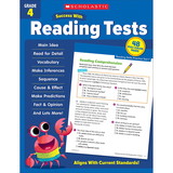 Scholastic Teacher Resources SC-735549 Success With Reading Tests Gr 4