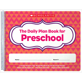 Scholastic Teaching Resources SC-806458 Daily Plan Book For Preschool