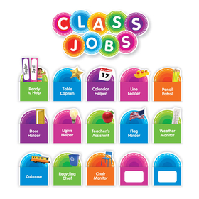 Scholastic Teaching Resources SC-812787 Color Your Classroom Class Jobs Bbs