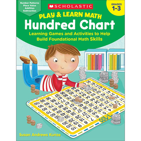 Scholastic Teaching Resources SC-826474 Play & Learn Math Hundred Chart