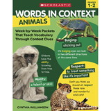 Scholastic Teacher Resources SC-828563 Words In Context Animals