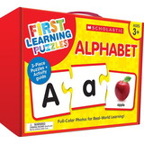 Scholastic SC-863050 First Learning Puzzles Alphabet