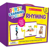 Scholastic SC-863052 First Learning Puzzles Rhyming