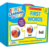 Scholastic SC-863054 First Learning Puzzles First Words