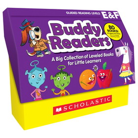 Scholastic Teacher Resources SC-866214 Buddy Readers Class Set Levels E-F