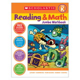 Scholastic Teacher Resources SC-978598 Reading & Math Jumbo Workbk Gr Prek