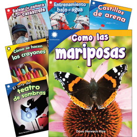 Teacher Created Materials SEP124666 Fun In Action Spanish Grades K-1, 6 Book Set Smithsonian Info