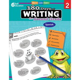 Shell Education SEP126469 180 Days Of Writing Gr 2 Spanish