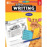 Shell Education SEP126828 180 Days Of Writing Gr 3 Spanish